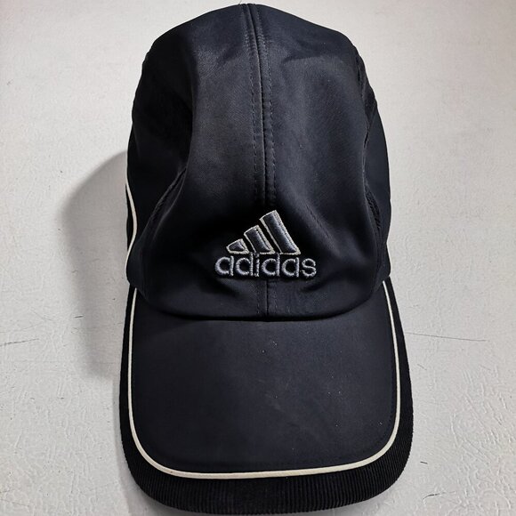 Adidas Navy Adjustable Back Clasp Lightweight Baseball Hat - Picture 1 of 9